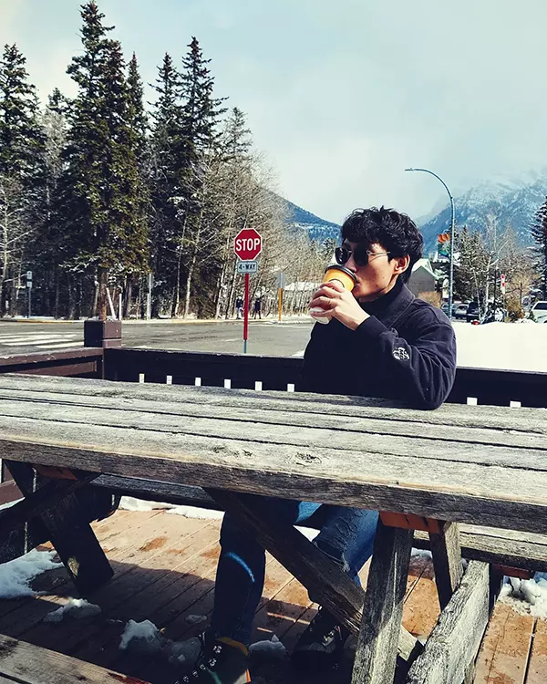 Một buổi sáng tuyệt đẹp tại Banff - Canada ngồi nhâm nhi ly cafe - Blog của Tân - MinhTan.net