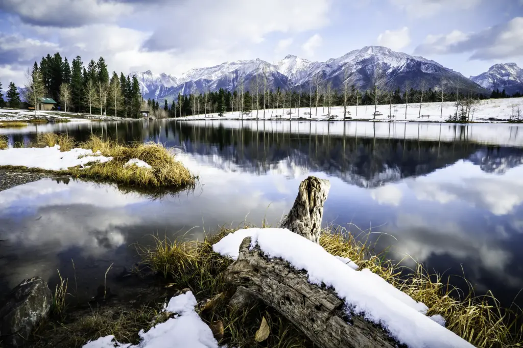 Quarry Lake - Stunning Reflection, Canmore, AB, Canada - Copyright by MinhTan.net