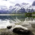 Rundle Forebay - Heaven and earth entwine, Canmore, AB, Canada - Copyright by MinhTan.net